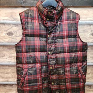 Men's Down Puffer Vest Print